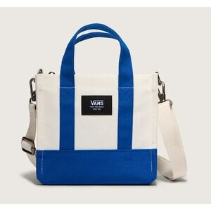 Vans Lil Pergs Tote Mini Bag Crossbody Antique White/Blue Sold Out/Deadstock